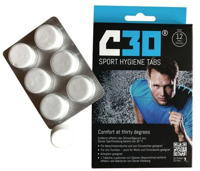 C30 Sport Hygiene Tabs 12ks