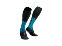COMPRESSPORT Full Socks Winter Run Mosaic Blue / Black