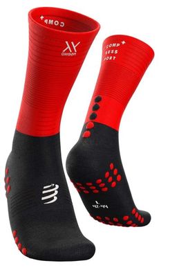 COMPRESSPORT Mid Compression Socks Red
