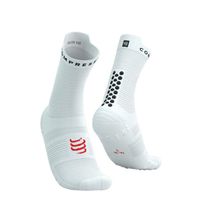COMPRESSPORT Pro Racing Socks V4.0 Run High White/Black