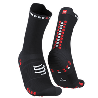 COMPRESSPORT Pro Racing Socks V4.0 Run High Black/Red