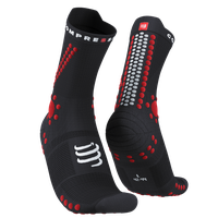 COMPRESSPORT Pro Racing Socks V4.0 Trail Black/Red