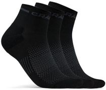 CRAFT Ponožky CORE Dry Mid 3p Black