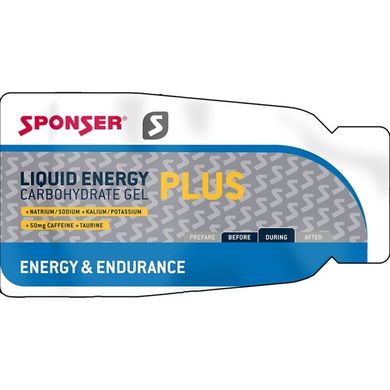 SPONSER Liquid Energy Gel Plus 35g